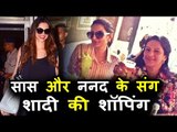 Deepika Paudukone’s Shopping With Ranveer Singh’s Mother And Sister!