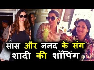 Deepika Paudukone’s Shopping With Ranveer Singh’s Mother And Sister!
