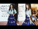 Hina Khan Turns Heat On Lakme Fashion Week 2018