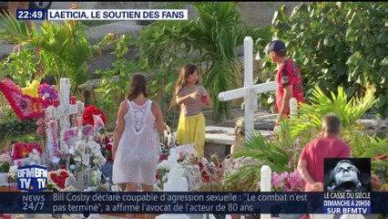 Laeticia, le soutien des fans