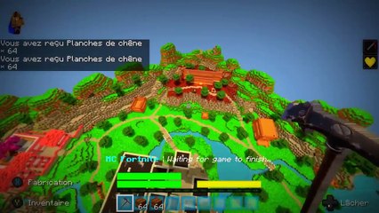 LE VRAI FORTNITE BATTLE ROYALE SUR MINECRAFT !!