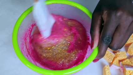 COMMENT FAIRE DU SLIME AVEC DES ÉPONGES ? 