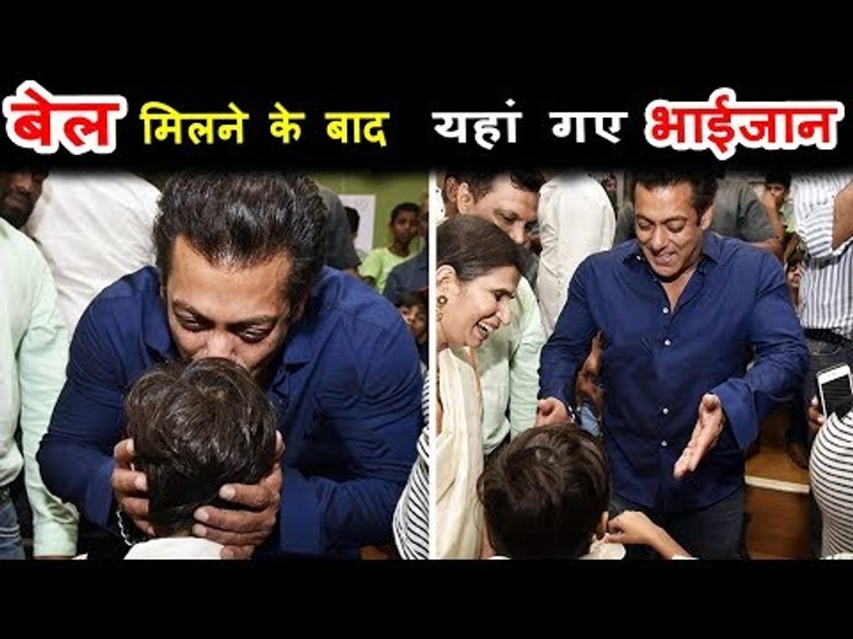 Salman Khan Spends Sunday With Kids After Leavi...