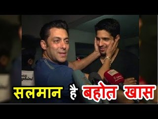 Salman Khan Surprises Siddharth Malhotra With Special Gesture