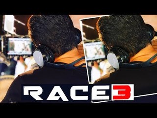 Salman Khan SITS On The EDITING Of RACE 3 In Bangkok