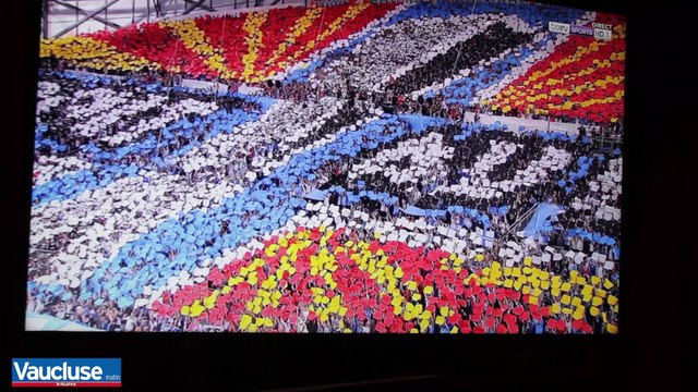 OM - Salzbourg : on a vibré, place Pie à Avignon