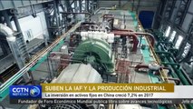 La inversión en activos fijos en China creció 7,2% en 2017