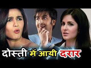 Katrina Kaif And Alia Bhatt No More Friends Due To Ranbir - Watch
