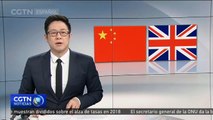 El Secretario de Comercio Internacional del Reino Unido se encuentra realizando una visita en China