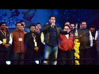 Salman's Live Singing - Main Hoon Hero Tera - Khasdar Sanskritik Mahotsav Nagpur