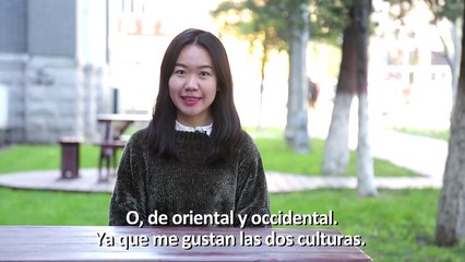 Concursante del Concurso de Español de CGTN - Li Wenjie