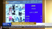 Obras de artista chino alcanzan nuevo récord en reciente subasta