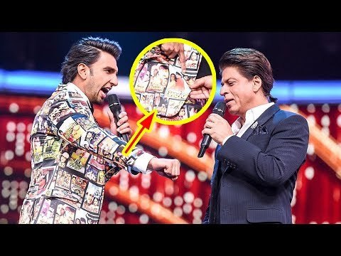 Jio Filmfare Awards 2018 | Ranveer & Shahrukh's FUNNIEST MOMENTS