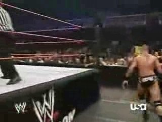 wwe raw Shawn Michaels vs Randy Orton1/2.03/12/2007