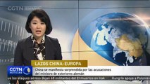China se manifiesta sorprendida por las acusaciones del ministro de exteriores alemán