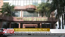 Medios argentinos cubren el Congreso Nacional del PCCh