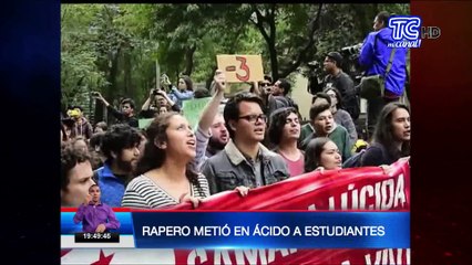Rapero mexicano habría disuelto en ácido cuerpo de 3 estudiantes