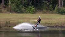 Water Skiing Stunt Went Unexpectedly