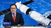 La nave espacial de carga Tianzhou-1 abandona su órbita
