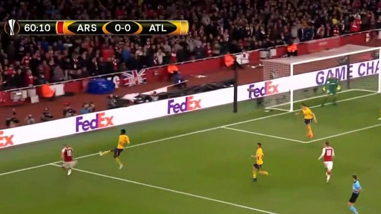 Buts Arsenal - Atletico Madrid 1-1 - All Goals & highlights