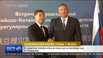 El viceprimer ministro chino se reúne con su homólogo ruso en Volgogrado