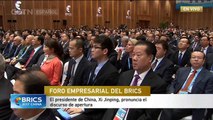 Presidente de China pronuncia el discurso de apertura del Foro Empresarial del BRICS