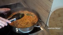 Misket Köfteli Spagetti Tarifi | Salçalı, domates soslu |  Hatice Mazı ile Yemek Tarifleri