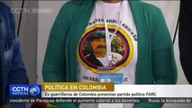 Ex guerrilleros de Colombia presentan partido político FARC