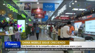 Los beneficios de China Mobile suben un 3.5% entre enero y junio
