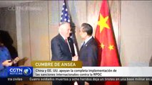 China y EE. UU. apoyan la completa implementación de las sanciones internacionales contra la RPDC