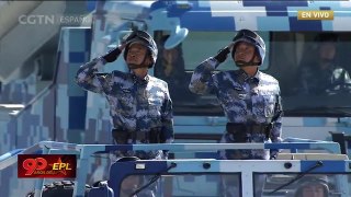 Desfile militar - Primer Destacamento de Misiles de la Marina