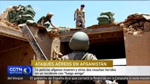 16 policías afganos mueren y otros dos resultan heridos en un incidente con 