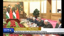 Xi Jinping se reúne con Mahmoud Abbas en Beijing
