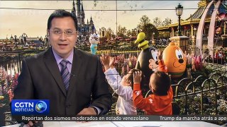 Primer aniversario del parque Disney de Shanghai