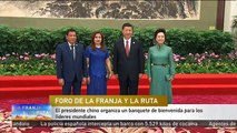 Presidente chino organiza un banquete de bienvenida para los líderes mundiales