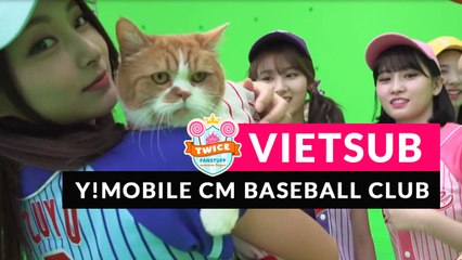 [VIETSUB] TWICE x Y!Mobile_CM Making video - Colourful Baseball Club