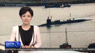 Un submarino nuclear de EE. UU. llega al puerto de Busan