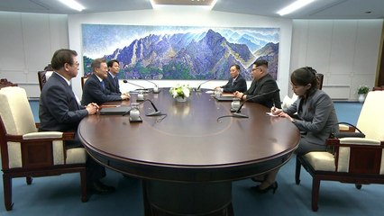 오전 회담 종료...김정은 "초청해주시면 청와대 가겠다" / YTN