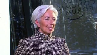 Directora de FMI comenta el discurso del presidente chino en Davos