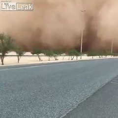 Tempête de sable au Kuwait : un mur arrive sur vous !