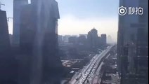 Ver en diez segundos cómo la contaminación invadió la ciudad de Beijing丨CGTN en Español