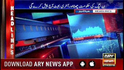 Headlines 1000 27th April 2018