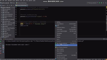 Python 3 Tkinter Pencere Yazı Yazma Label oluşturma  6. Ders