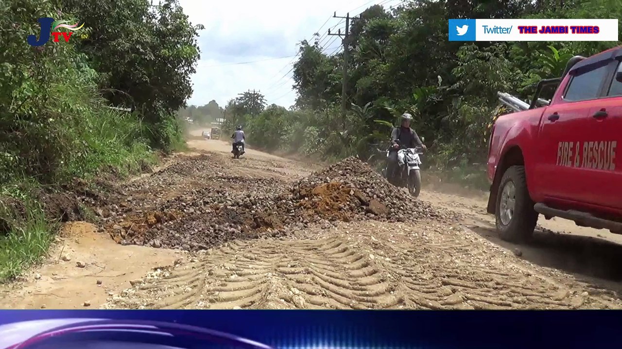 JTV WARGA :  JALAN SUDAH TIDAK RUSAK PARAH LAGI