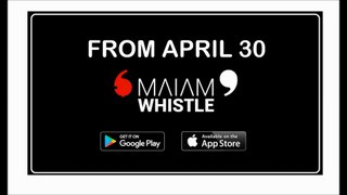 FROM APRIL 30 MAIAM WHISTLE |  ஏப்ரல் 30 முதல் மய்யம் விசில்!