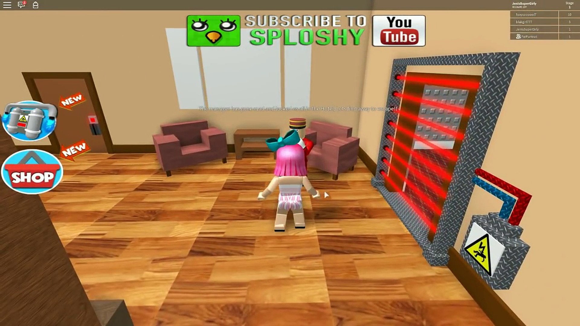 ESCAPE THE GUESTS OBBY IN ROBLOX!