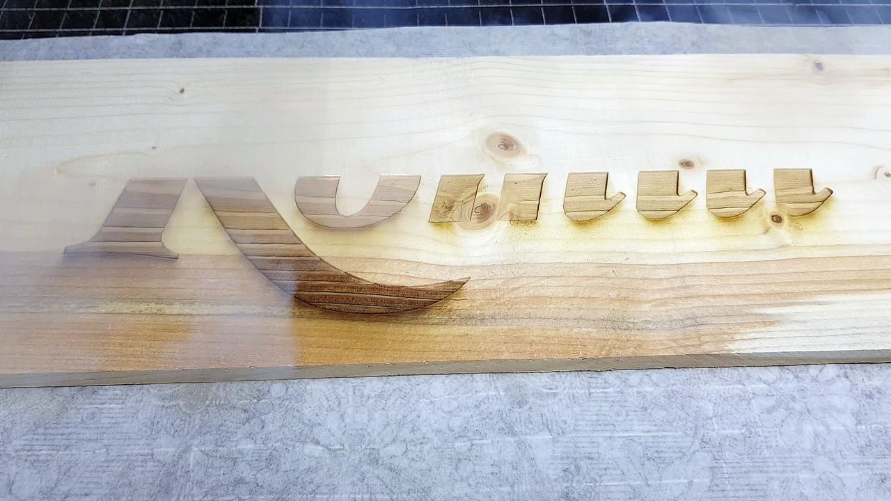 Ahşap Üzerine Lazer Kazıma