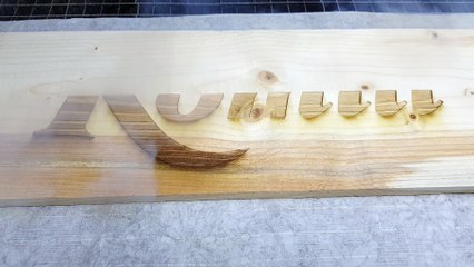 Ahşap Üzerine Lazer Kazıma