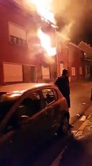 Violent Incendie rue du Nord