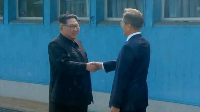 Les images du sommet historique entre la Corée du Nord et la Corée du Sud